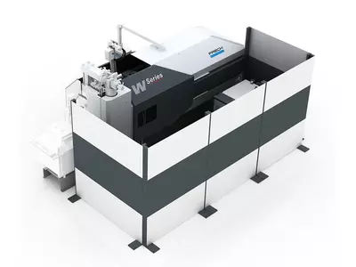 Druckgiessautomat mit Roboterentnahme