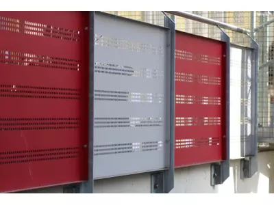 Bleche für Geländer mit Beschichtung