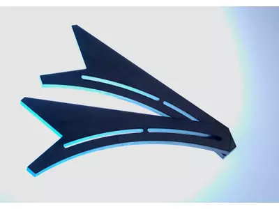 Werkstück gelasert auf einer Trumpf Maschine