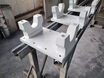 lackierte Schweißbaugruppe