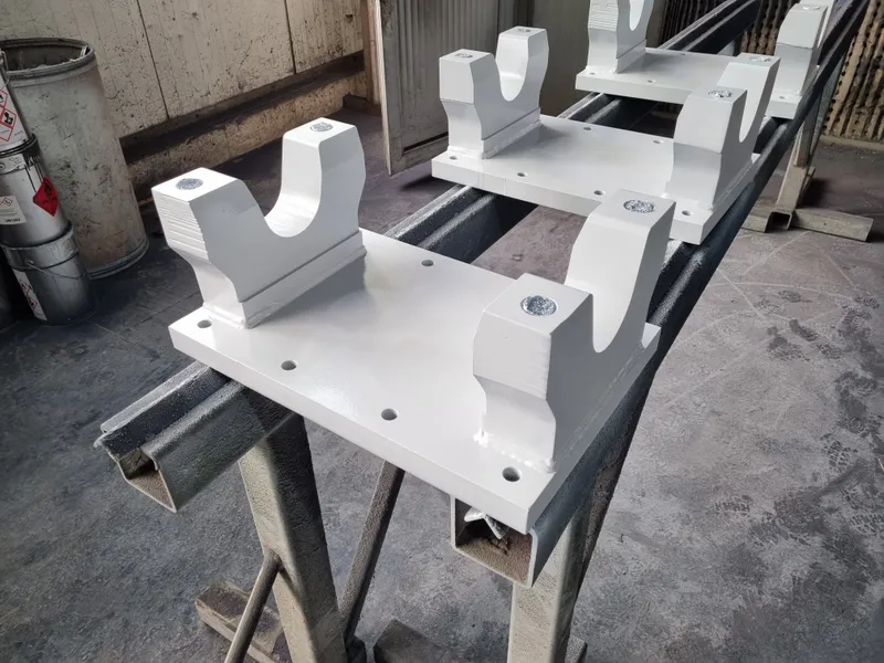 lackierte Schweißbaugruppe