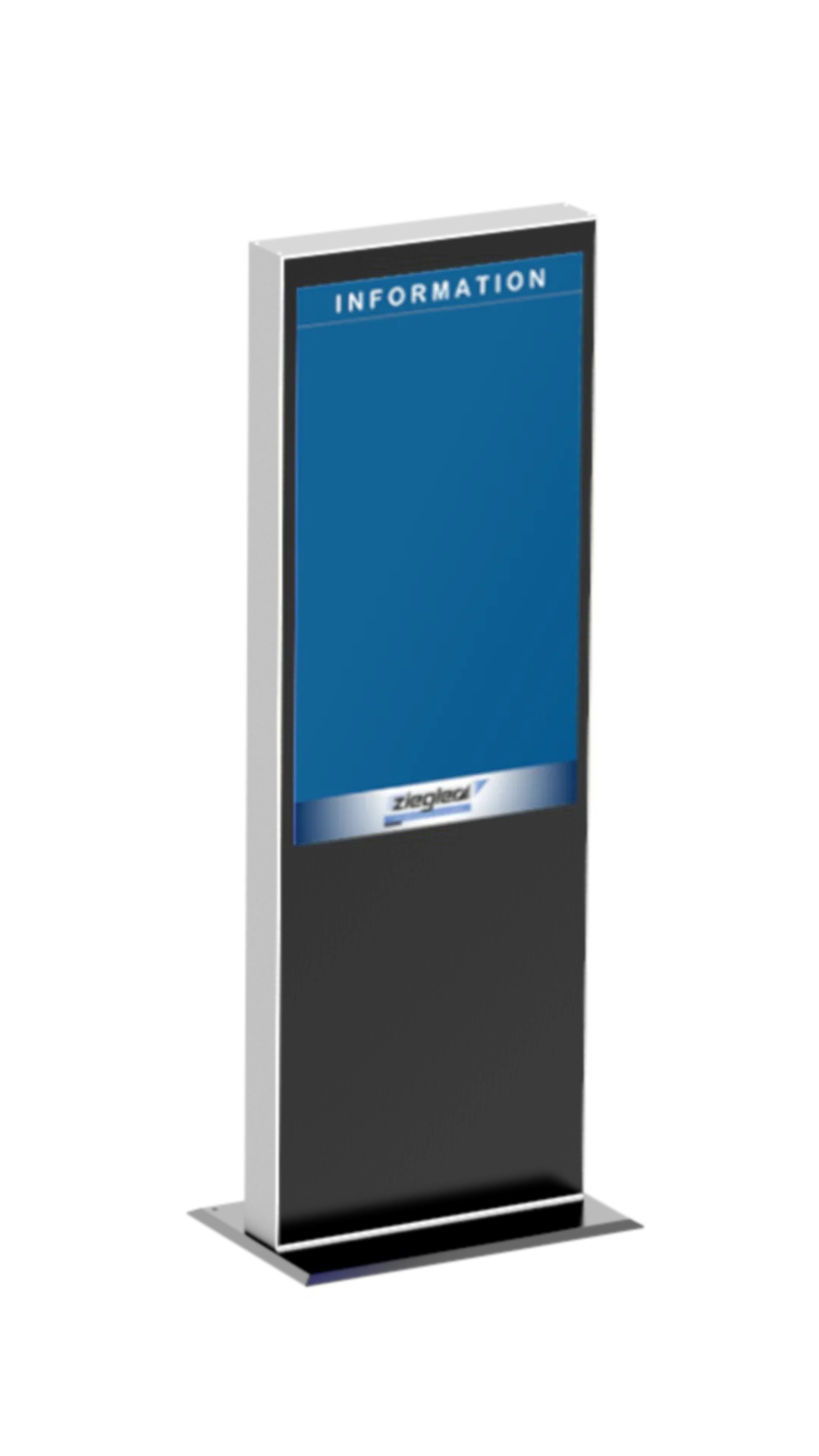 Stele, digitales Informationssystem