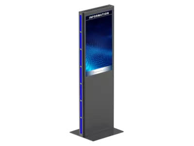 Stele, digitales Informationssystem