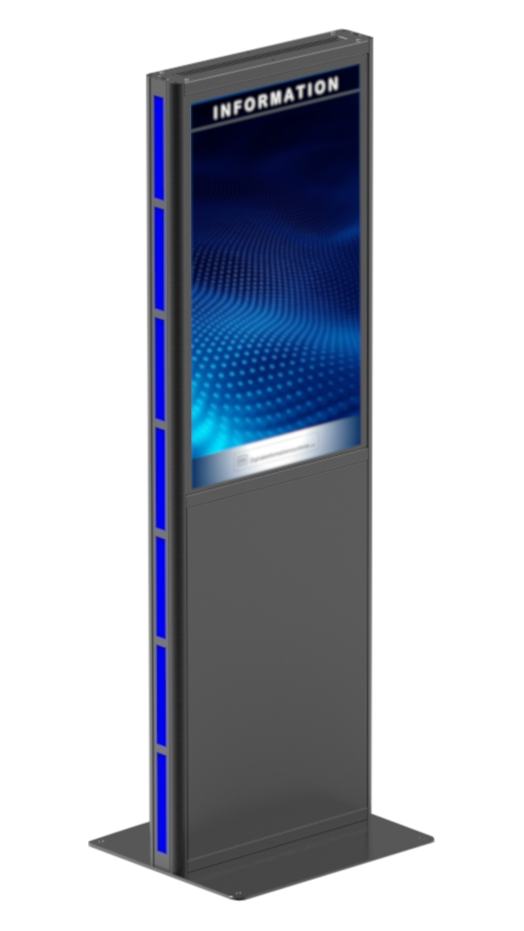 Stele, digitales Informationssystem