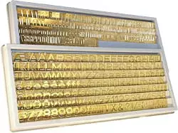 Schriftschablonen alle Varianten 