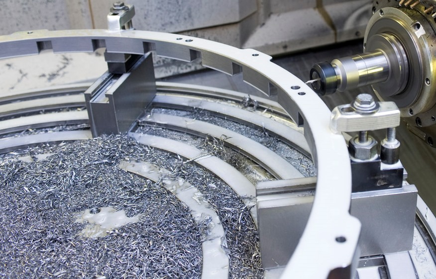 CNC-Karusselldrehen mit angetriebenen Werkzeugen