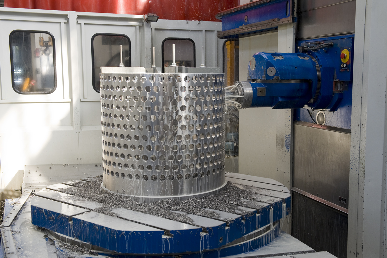 Beareitungszenter 4-Achsen CNC