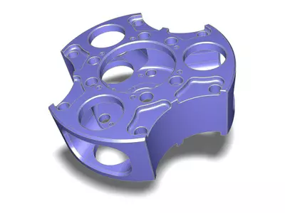 Fräsbauteil Kunststoff