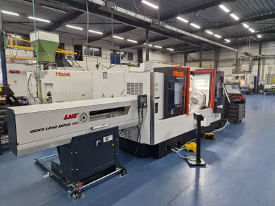 Mazak 4-axle turning machine