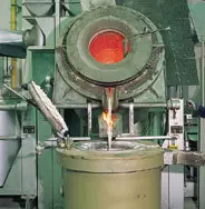 Gasbeheizte Vorschmelzerei