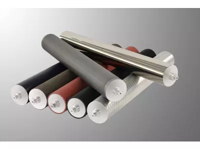 Musterwalzen mit Beschichtungen/Gummierungen