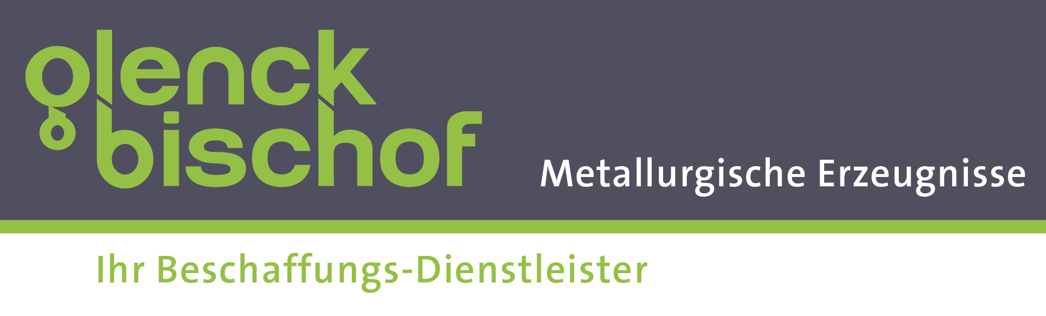 Glenck Bischof AG<br>Feingussteile <br>MIM-Teile <br>Gesenkschmiedeteile <br>Stanz- und Biegeteile Logo