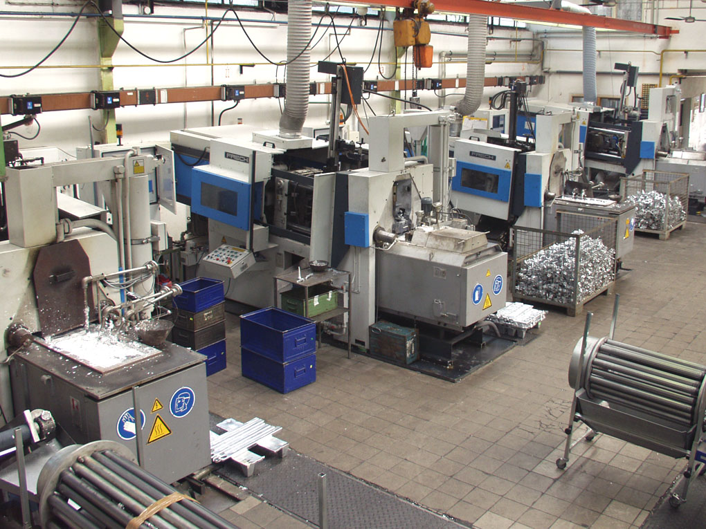 50 KN - 1 250 KN Zn-die casting machines