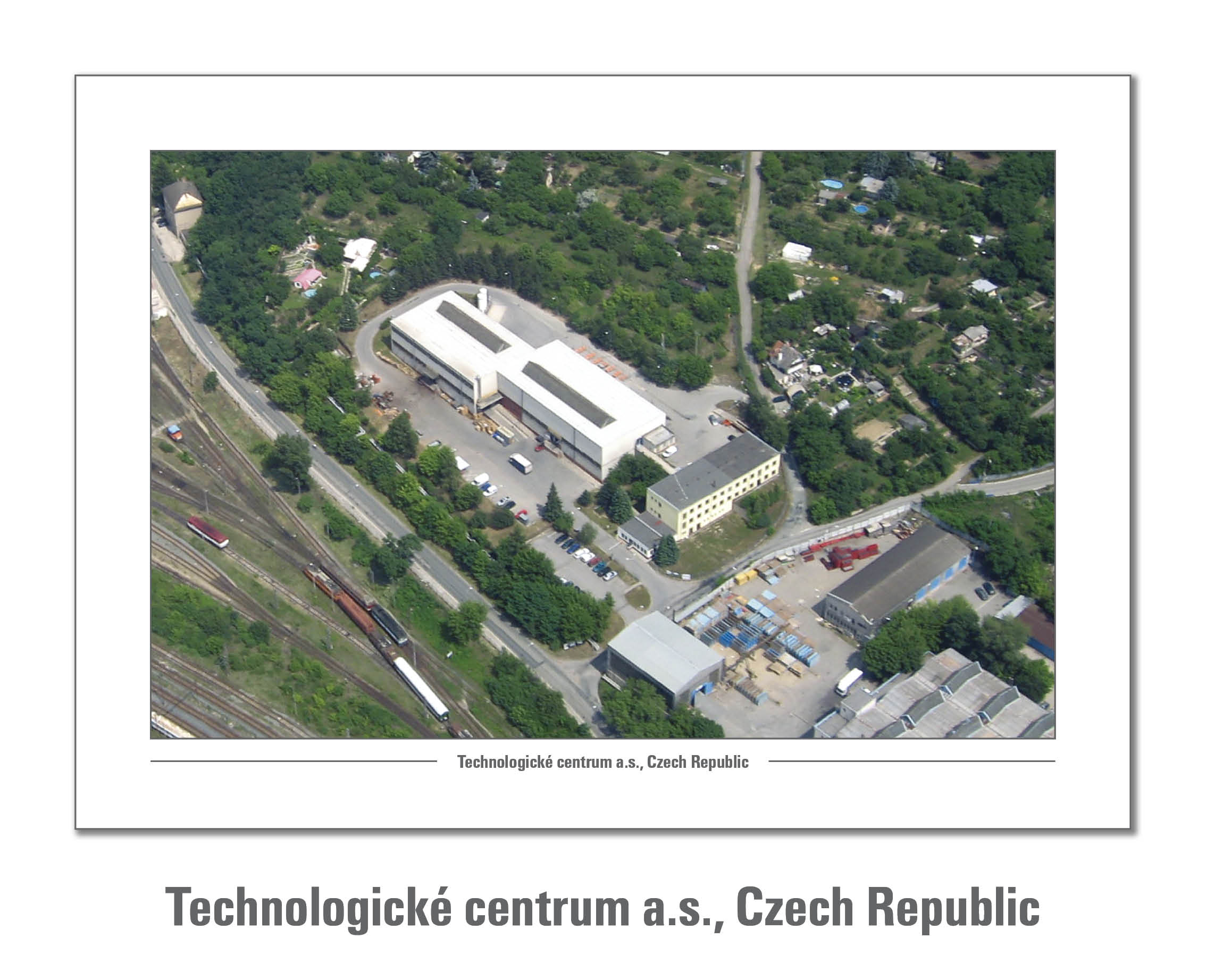 Fly-by view of TC company