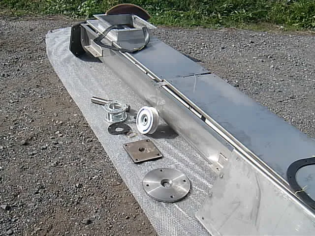 stainless spiral conveyor