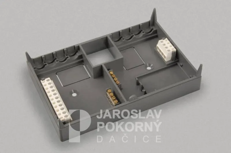 Electronic device box bottom