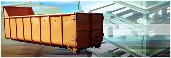 A steel-container, made by Nitra