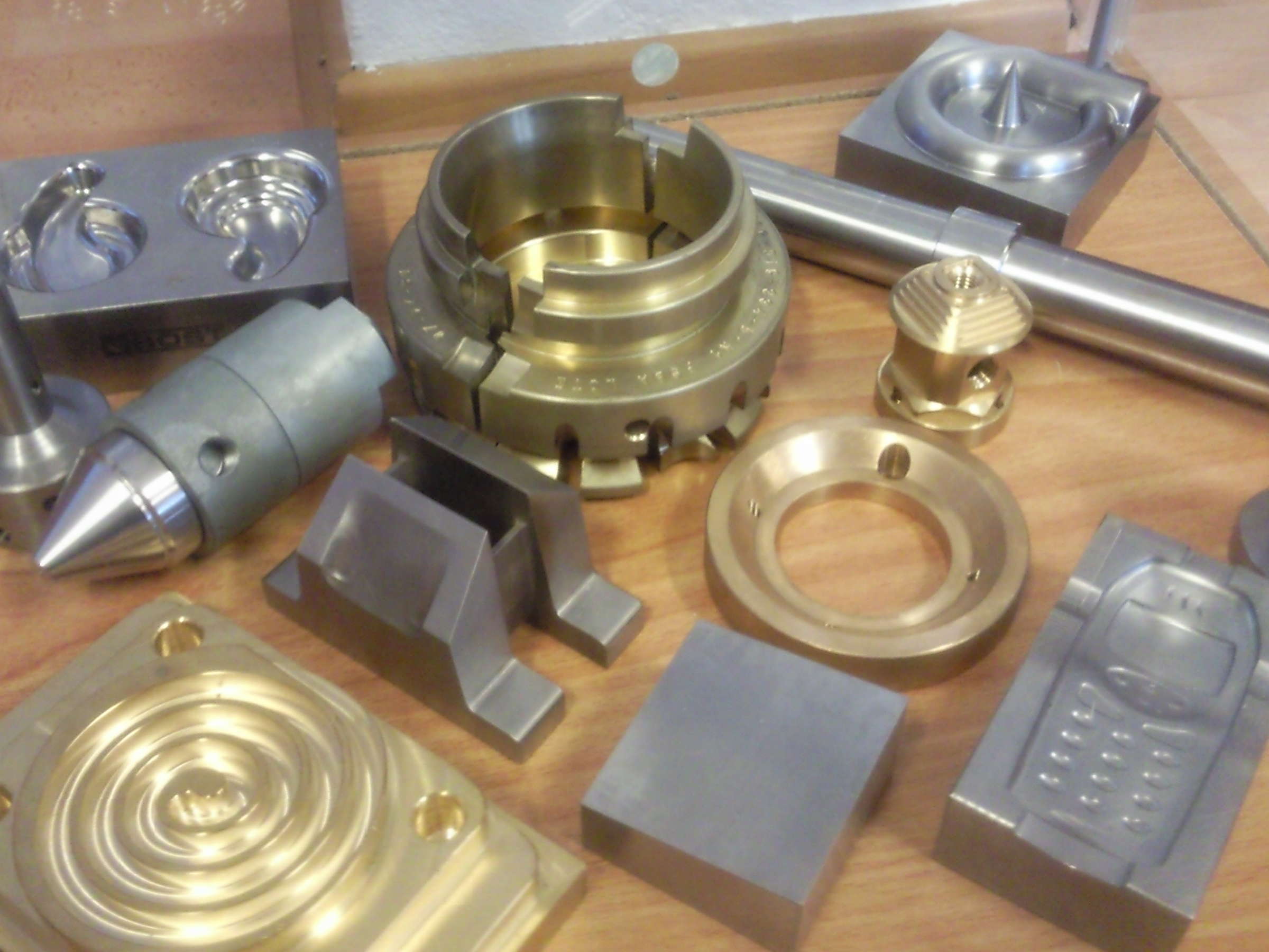 Teile von CNC Maschinen