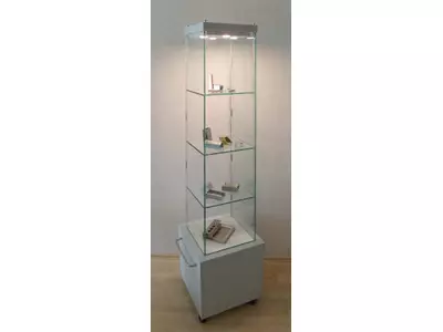Modulare Glasvitrine