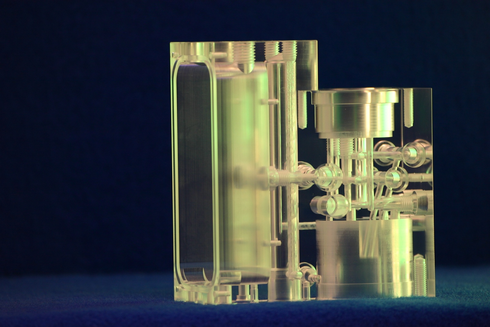 Steuerblock (Acrylglas)