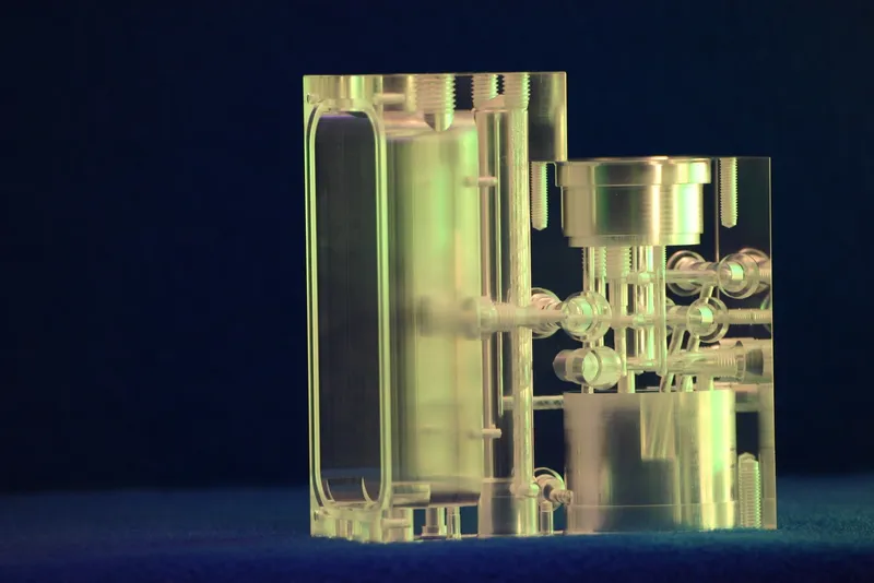Steuerblock (Acrylglas)