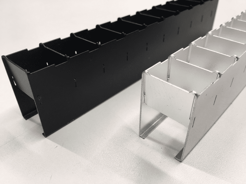 Lamellenelement Pulverbeschichtet