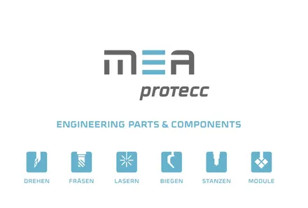 MEA-proTecc GmbH Engineering parts + components logo