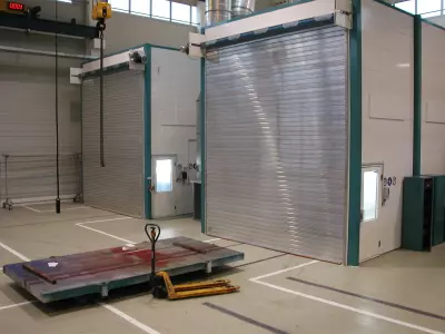 Spritz- und Trockenboxen