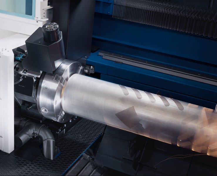 TRUMPF TruLaser 3030 5 kW mit Rohrschneideinrichtung Rotolas