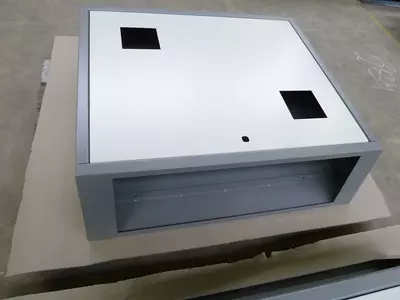 Schweißbaugruppe lackiert