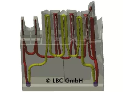 konturnah temperierter Werkzeugeinsatz
