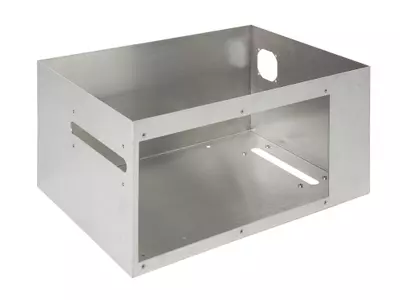 Edelstahlgehäuse lasergeschweißt, montiert, in Kleinserie gefertigt