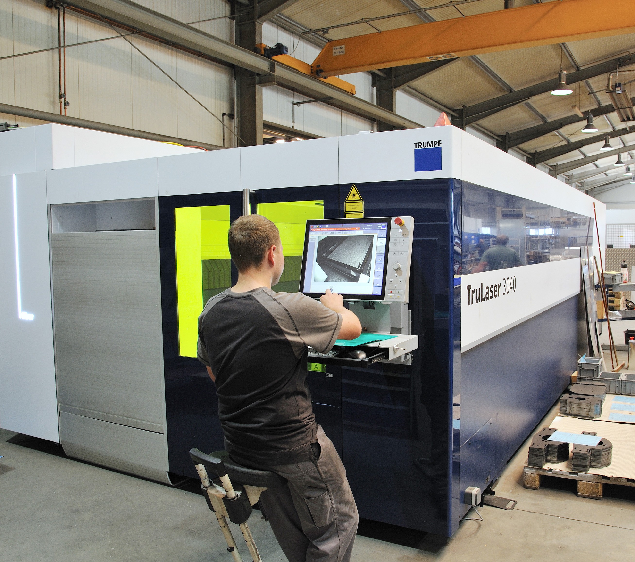 TruLaser 3040 flexibles Laserschneiden von Sonderformatblechen bis 4 x 2 m für wirtschaftliche Einzel- und Serienteile