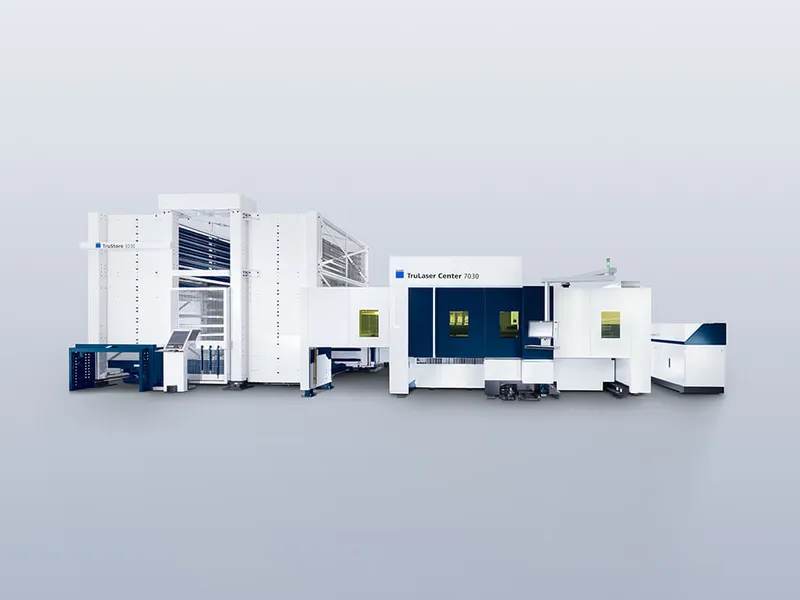 TruLaser Center 7030  vollautomatisches Laserschneiden für stabile Prozesse und wirtschaftliche Serienfertigung