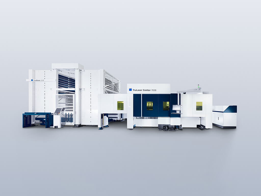 TruLaser Center 7030  vollautomatisches Laserschneiden für stabile Prozesse und wirtschaftliche Serienfertigung