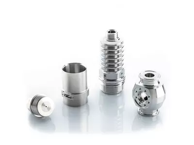 Schrauben, Verbindungsteile und Zahnräder