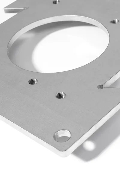 VA Laserpressteil mit Gewinde