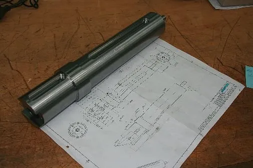 Komplexes Dreh-Frästeil ca. 450mm lang