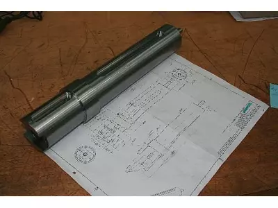 Komplexes Dreh-Frästeil ca. 450mm lang