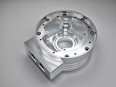 Aluminiumgehäuse, Motorgehäuse, CNC-Präzisionsteil