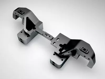 Strukturbauteil, Luft- und Raumfahrt, ISO 9100, Frästeil