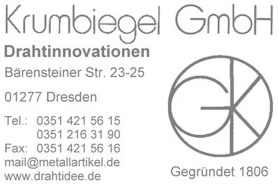 Logo di Krumbiegel GmbH
Drahtinnovationen