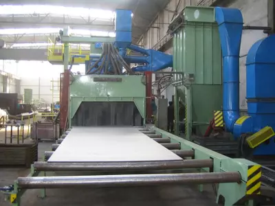 Durchlaufsandstrahlen