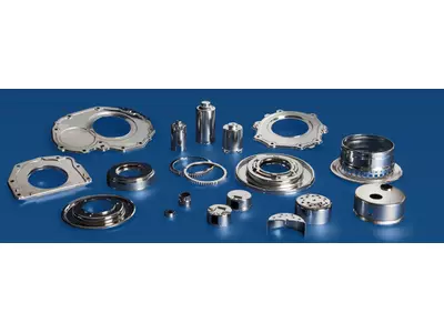 Gehäuse, Kolben- und Ölleitbleche