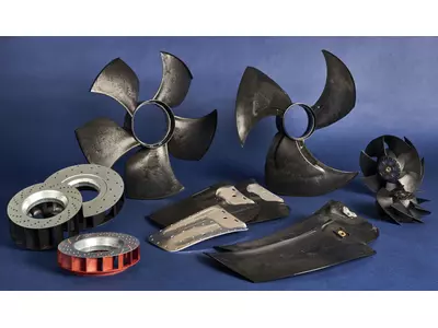 Lüfterräder und -schaufeln