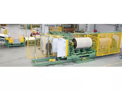 Cutting and bonding machine