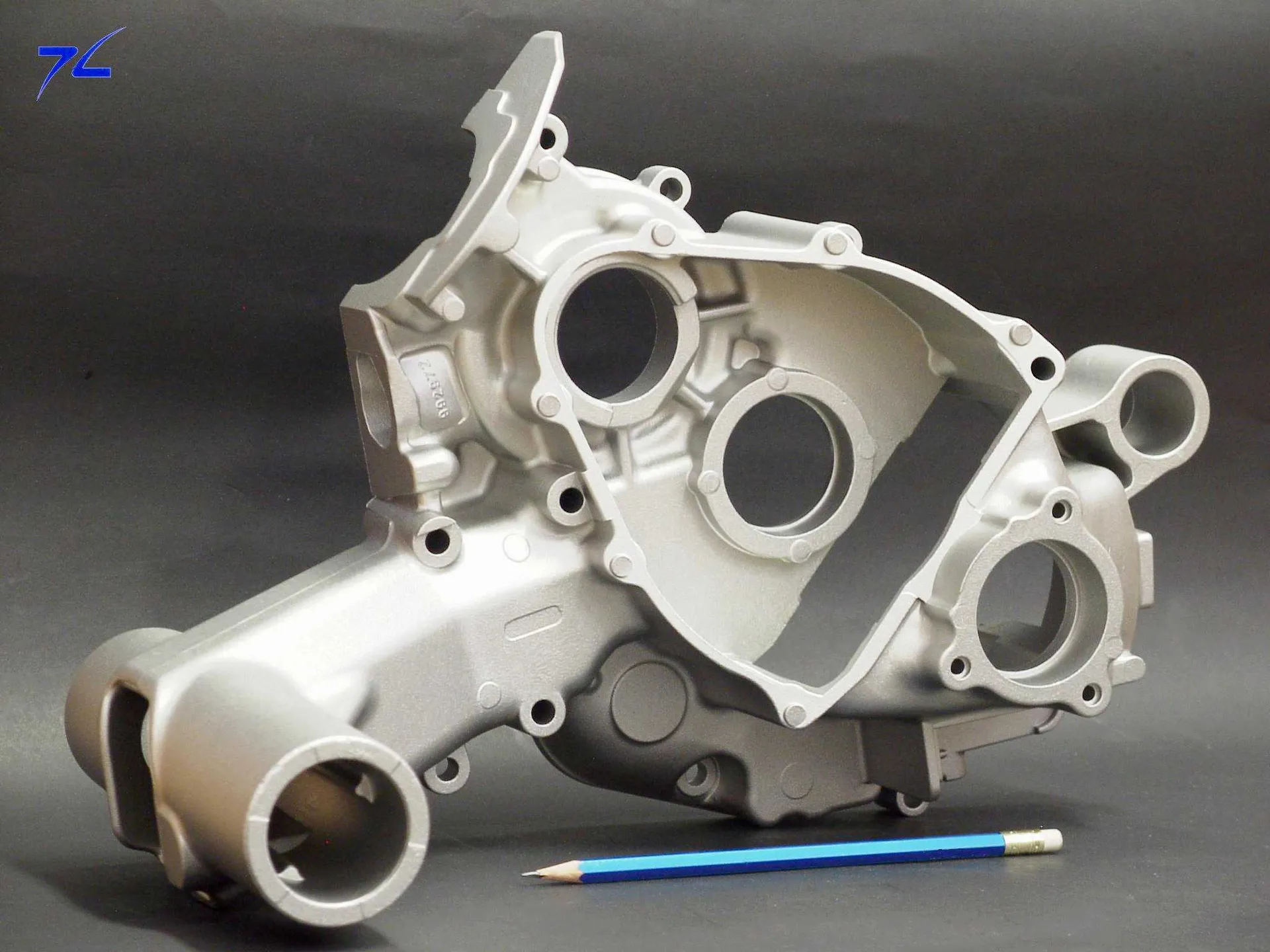 Motor und Getriebeblock