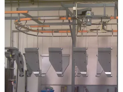 Powder painting line