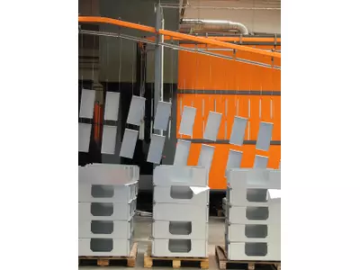 Powder painting line