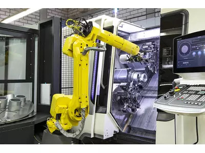 DMG CTX beta 4A mit Robotik